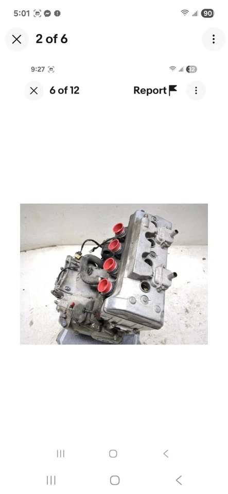 Motor Honda CBR 600 F4i 01-06 GARANTIZADO 20k funciona muy bien Foto 2 de 4