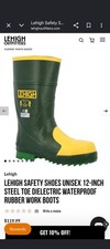 leigh safety shoes size 11 sealed