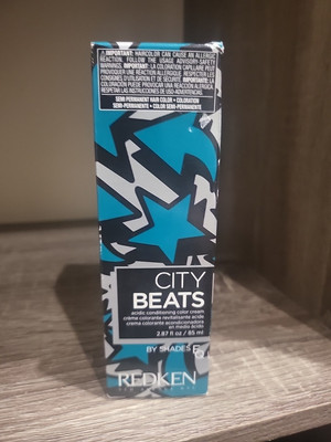 Redken City Beats Times Square Teal Vibrant Color Cream Dye 