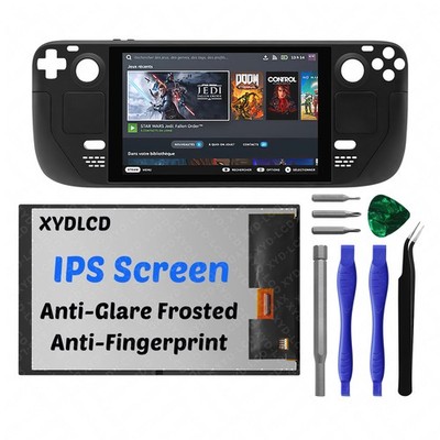 for Steam Deck Handheld Game Console LCD Display Touch Screen Replacement Kits