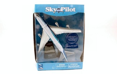 New Ray SKYPILOT PASSENGERS PLANES BOEING 747-400 cm 24 SCALA 1:270