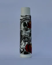 Hand-Painted Metal Art – Ukrainian Cossack – Symbolic Work from Ukraine Any pain