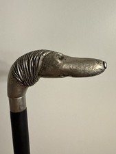 Vintage Italy 26 Inch Duck Head Pewter Shoe Horn