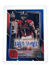 Reggie Virgil - (1st) Auto - 2025 Bowman U Chrome, Blue Refractor /150 - #BCA-RV