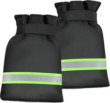 2Pcs Large Outside Tap Cover with Reflective Strip, 25x18cm Outdoor Tap Cover f