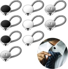 Collar Extenders Button Mens Shirts 9Pcs Neck Extender Sewing Buttons Extender