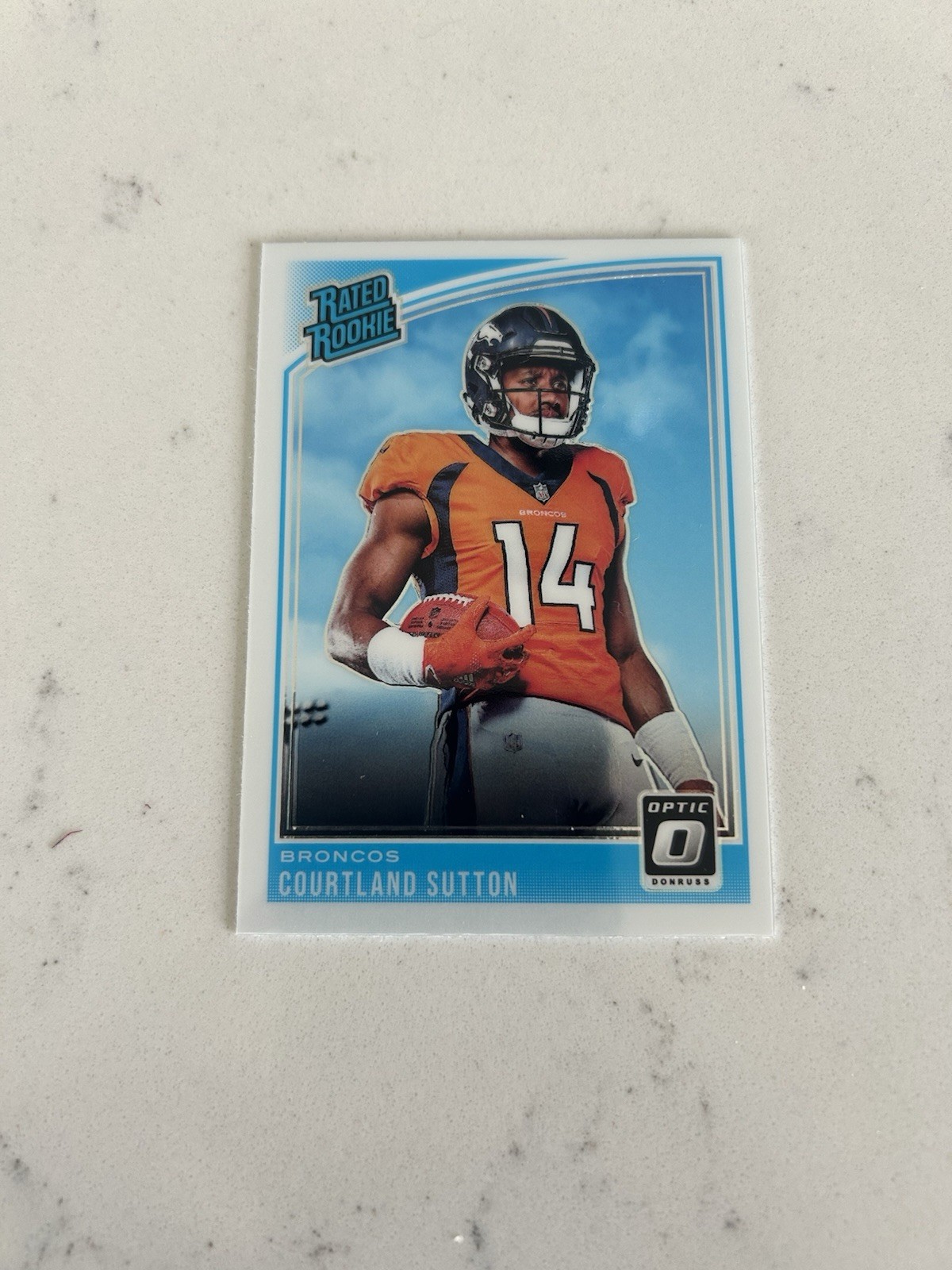 2018 Donruss Optic - Rated Rookie Courtland Sutton #162 (RC)