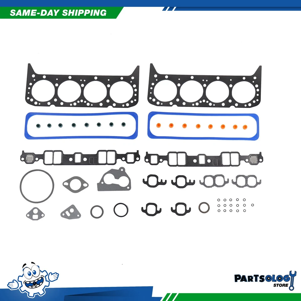 Kit maestro de reconstrucción de motor DNJ EK3109GM para 87-93 Cadillac Brougham 5,0 L OHV Foto 4 de 4