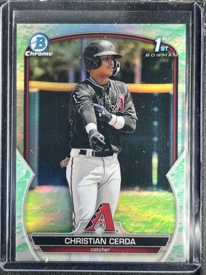 Cerda, Christian - 2023 Bowman Chrome Prospect - Lunar Glow