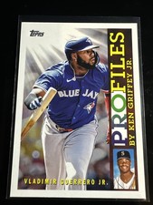 2026 Topps Ken Griffey Jr. Profiles Vladimir Guerrero Jr. Blue Jays TP-17