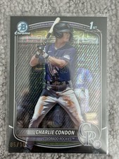 2025 Lot of 11 Bowman Mega Mojo Refractor Rainbow Charlie Condon BCP-75 /10 /75