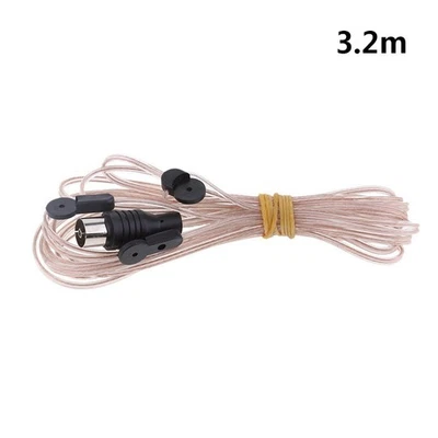 1x 75Ohm Antenne Radio FM Dipôle Intérieur Home Radio Récepteur Antenne - Bild 1 von 4