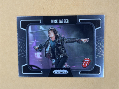 2025 Panini Prizm The Rolling Stones Silver #78 Mick Jagger