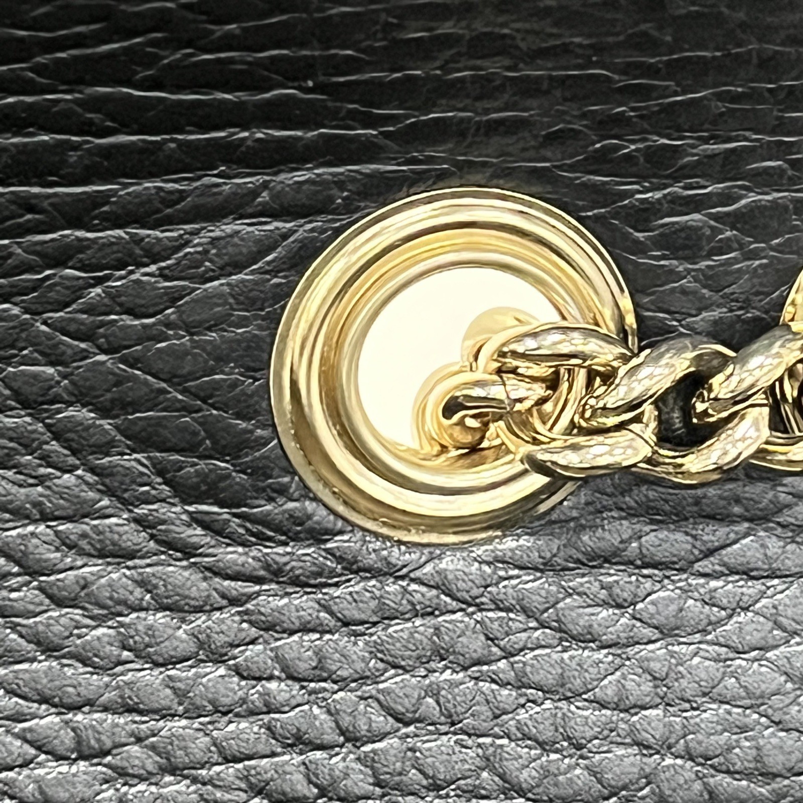 GUCCI Interlock Black Medium 28cm Crossbodybag  P… - image 22