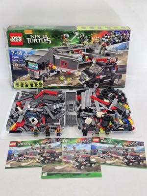 LEGO TMNT - Ninja Turtles Big Rig Snow Getaway - 100% Complete W/box & Manuals