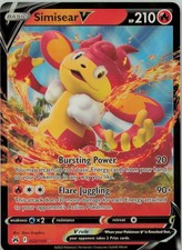 SIMISEAR V 022/159 HOLO UR CROWN ZENITH POKEMON NM