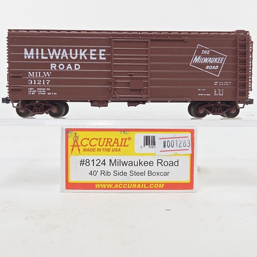 Coche de carga Accurail escala HO Milwaukee Road MILW #31217 40' | Zustand: Used