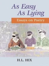 H L Hix As Easy As Lying (Paperback)