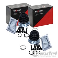 2X Maxgear Achsmanschetten Satz Getriebeseitig Radseitig Passend FüR VW 411,412