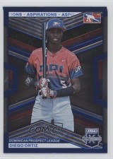 2023 Panini Elite Extra Edition Blue Aspirations 280/349 Diego Ortiz #182 0s55