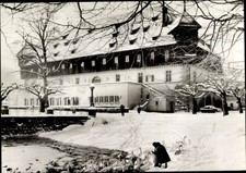 Ak Konstanz am Bodensee, Schnee, Schwäne, Ge...