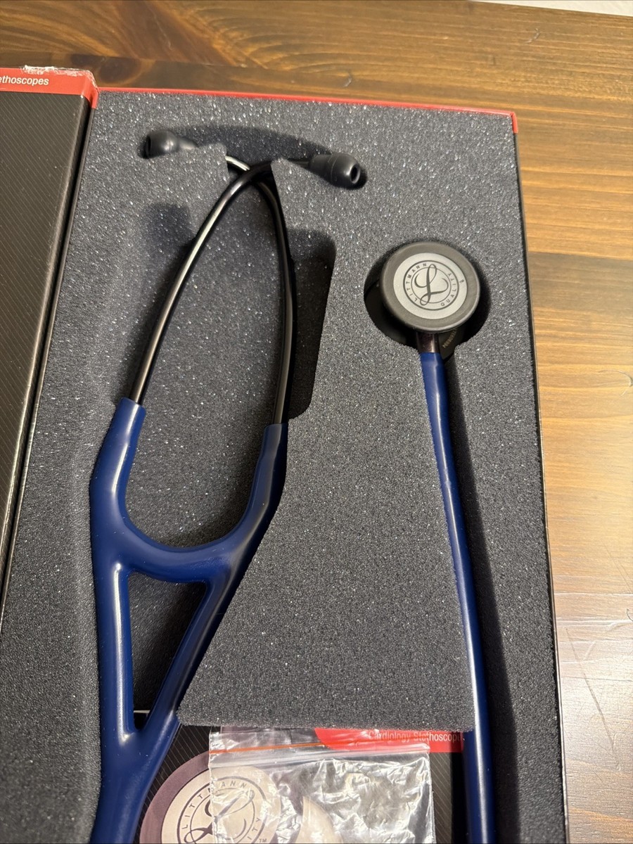 3M Littmann Cardiology IV | Blue Tube | Matte Black Chestpiece