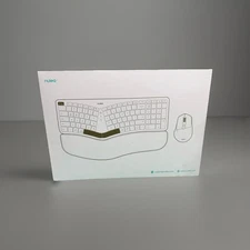 Nulea KM75 Ergonomic Wireless Keyboard and Mouse Combo – Black