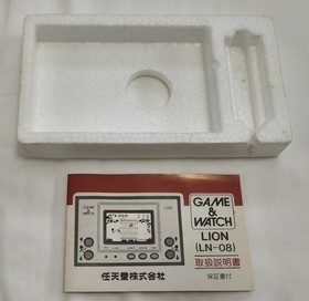 Nintendo Game ＆ Watch Lion Boxed from Japan