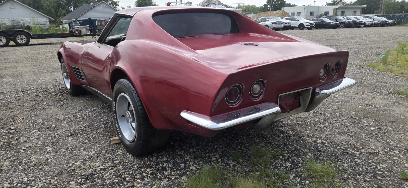 1971 Red Chevrolet Corvette   | C3 Corvette Photo 5
