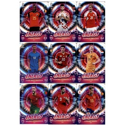 Match Attax UEFA EURO 2024 Germany - Alle 9 Energy GM 1-9