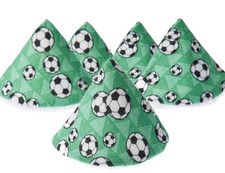 Pee-Pee Teepee Soccer Green - Laundry Bag, 5 pieces, Cotton