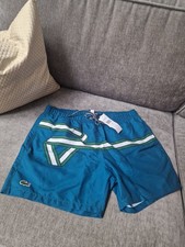Image of Lacoste Blue Marine Quick Dry Shorts Size M Brand New With Tags 100% Authentic