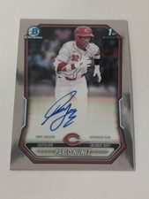 2026 Bowman Pablo Nunez Chrome Auto Autograph 1st Prospect #CPA-PN Reds