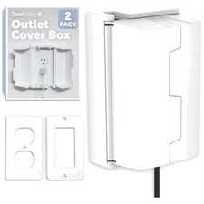 Concealed Outlet Cover Box for Child Safety