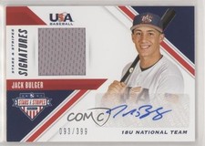 2020 Panini USA Baseball Stars & Stripes Signatures 93/399 Jack Bulger Auto 0bt4