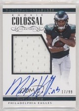 2017 National Treasures Rookie Colossal Signatures 17/99 Mack Hollins Auto 4o5