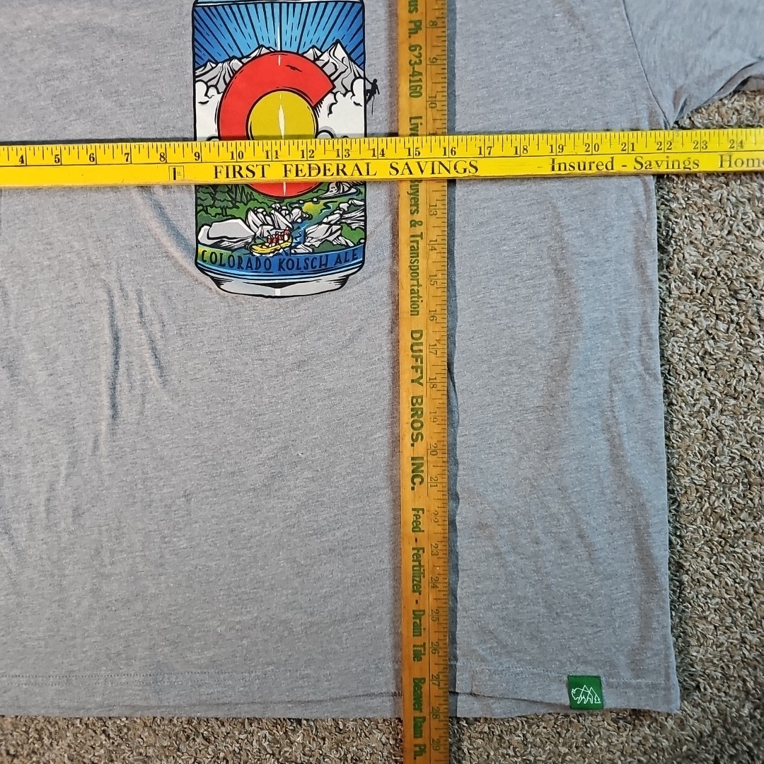 Wild Tribute Steamworks Brewing Co Colorado Kolsch Ale XL Tshirt View 5