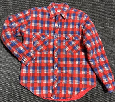 Cumberland Flannel By Bud BERMA 100% Cotton Linned With Nylon SIZE Large
