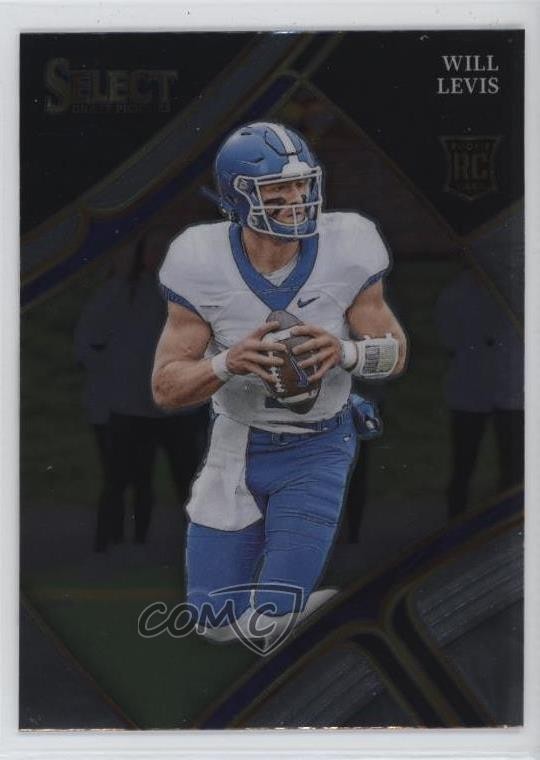 2023 Panini Select Draft Picks Field Level Will Levis #103 16wc