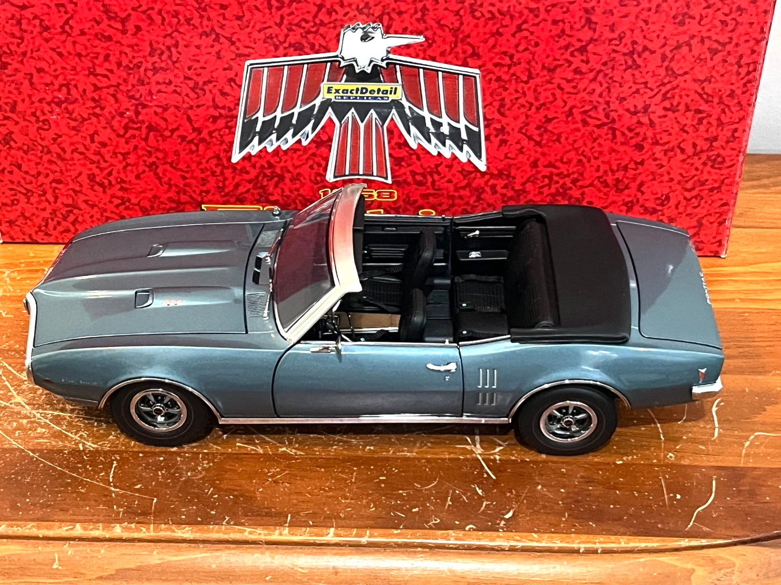 1/18 Exact Detail 1968 Pontiac Firebird 400 Custom Convertible