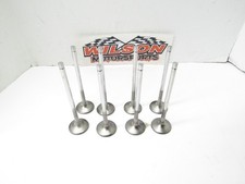 Del West Titanium Exhaust Valves 516 X 1.650 X 6.000 Chevy Manley