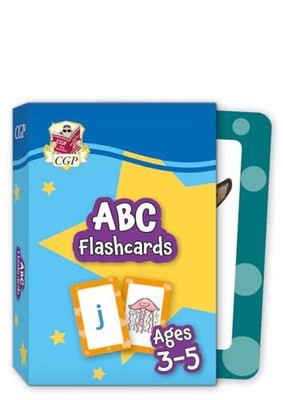 CGP Books - ABC Flashcards for Ages 3-5  perfect for learning the alph - G245z