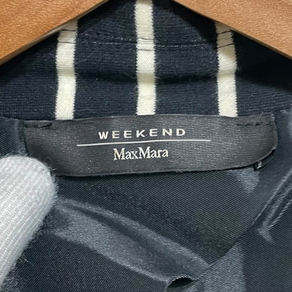 Weekend Max Mara Stripe Pattern Single Tailored J… - image 5