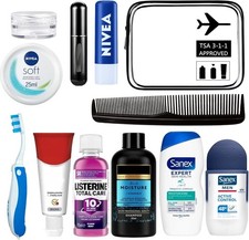 SupremeSelects Mens Travel Toiletries Set-Travel Essentials