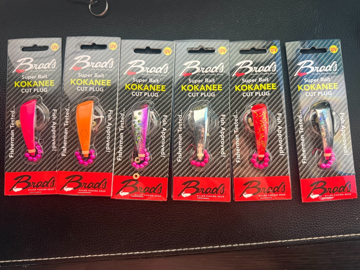 Brad's Super Bait Kokanee Cut Plug Multiple Colors | eBay