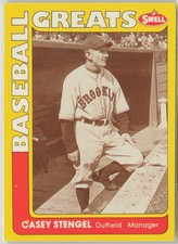 1991 Swell Baseball Greats #136 Casey Stengel
