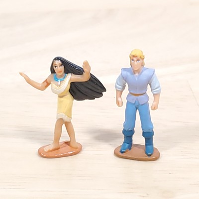 Disney Once Upon A Time Locket Mini Pocahontas/John Smith Replacement Figures