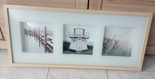 ERIKSLUND Bilderrahmen IKEA, 72x32 cm mit Nordsee-Motive. Gebraucht