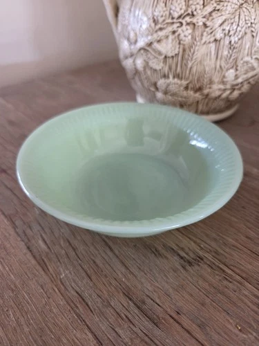 Vintage Fire King Jane Ray Jadeite Small  Dessert Bowl