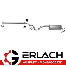 Auspuff für Skoda Roomster 1.9 TDi TD Auspuffanlage *3128